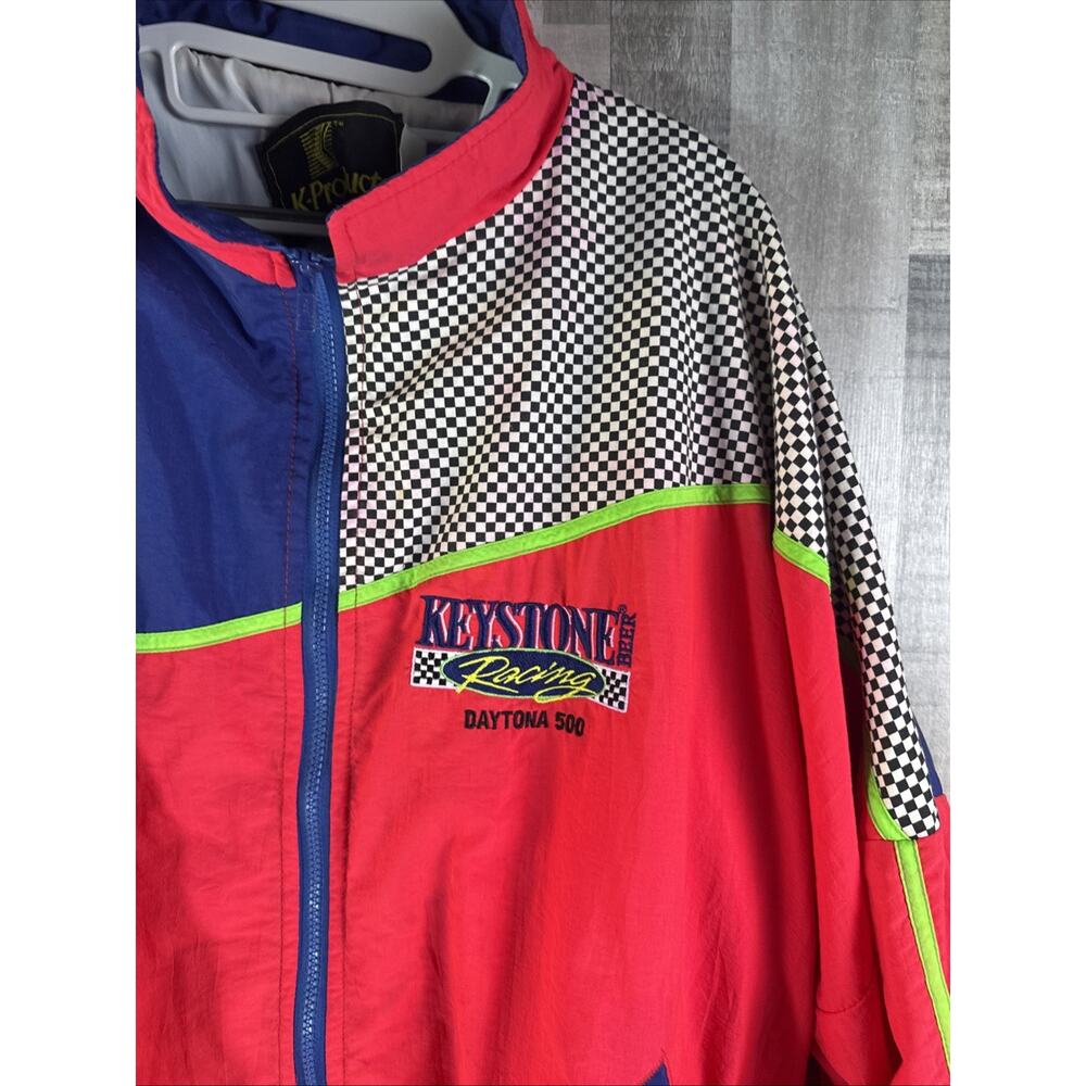 VTG K PRODUCTS KETSTONE DAYTONA 500 Windbreaker Jacket #16 NASCAR - Picture 4 of 9